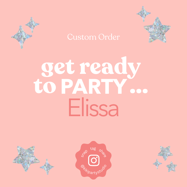 Custom Order for Elissa