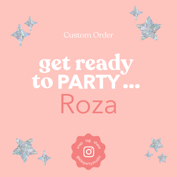 Custom Order for Roza