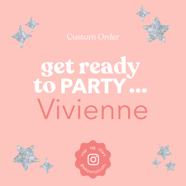 Custom Order for Vivienne