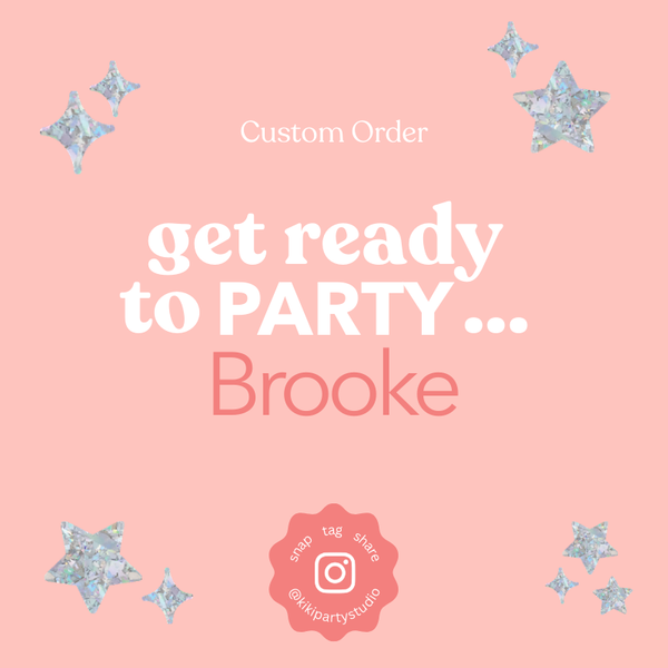 Custom Order for Brooke