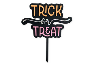 ICONIC TRICK OR TREAT - Cake Topper