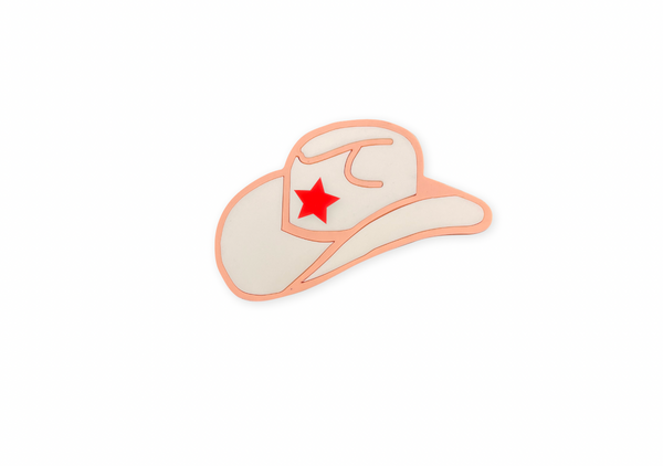 WESTERN HAT - Cake Topper or Charm