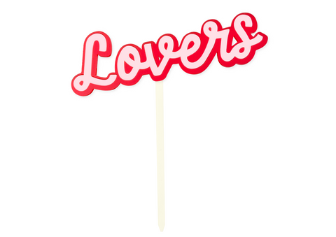 LOVERS - Cake Topper