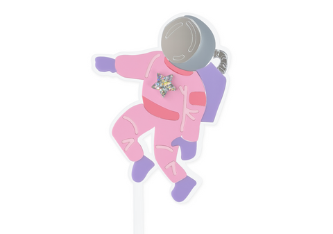 OUTER SPACE PINKS - Cake Topper
