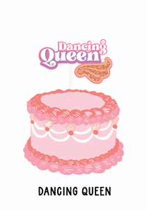 Dancing Queen topper- Kiki Design Collection