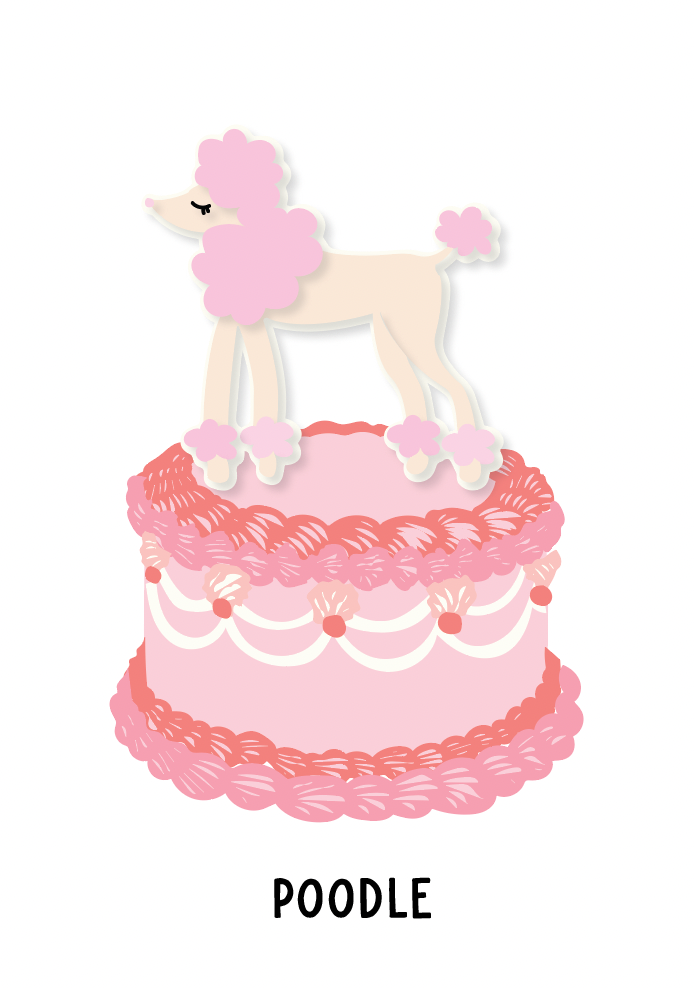 Pink Poodle - Kiki Design Collection