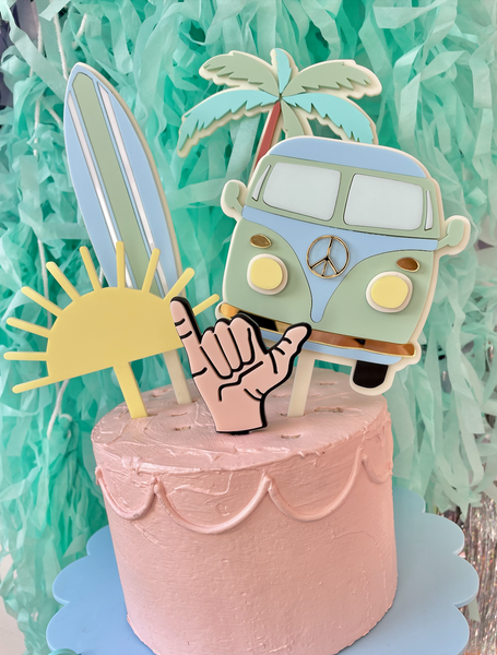 SURFS UP - Cake Toppers (sold individually)