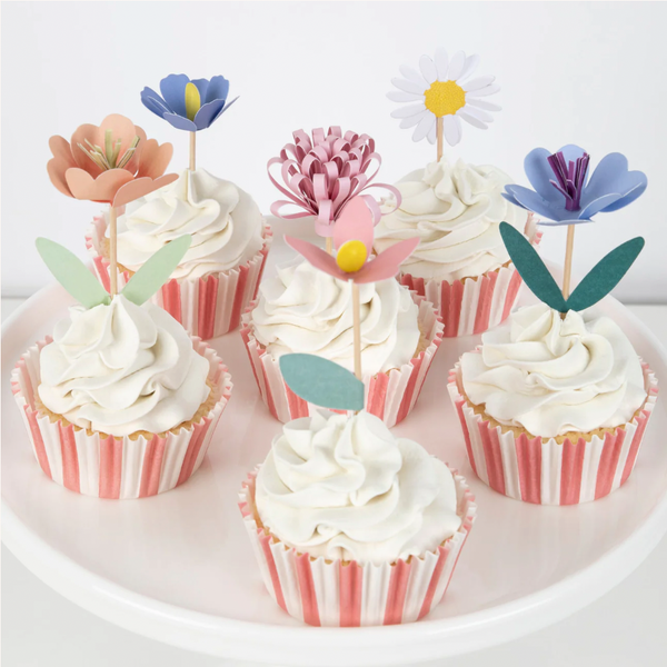 FLOWER GARDEN CUP CAKE KIT | MERI MERI