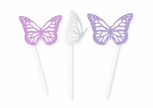 DELIGHTED BUTTERFLY - Cake Topper (Sold individually)