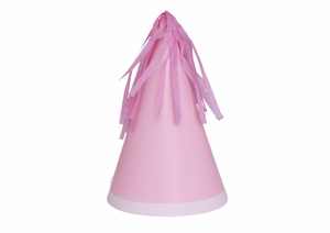 BABY PINK PARTY HAT (10 pack)