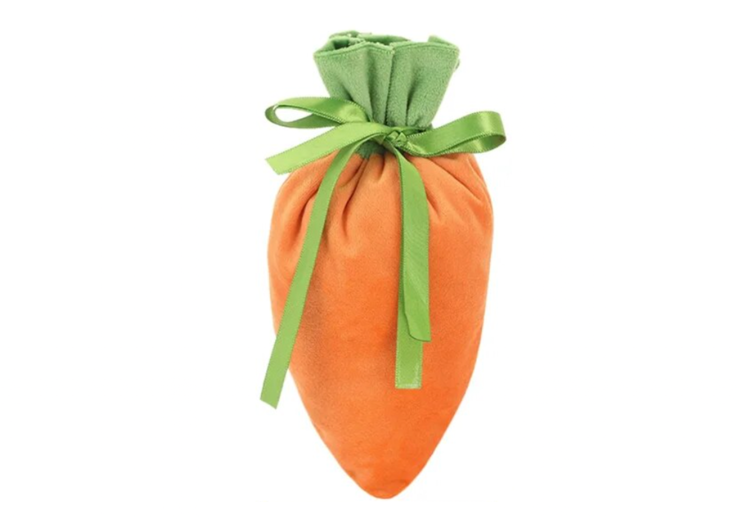 CUTE FABRIC CARROT POUCH