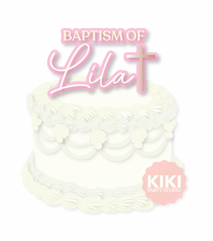 CUSTOM | BAPTISM OF LILA