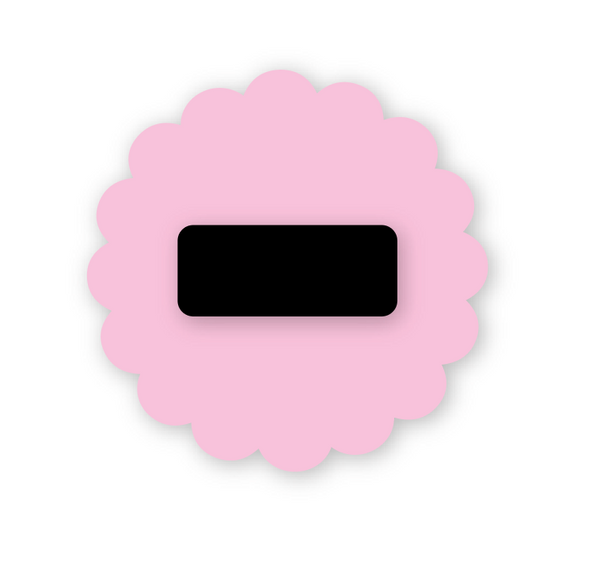 SCALLOP KIDS ARTWORK MAGNET - Flamingo