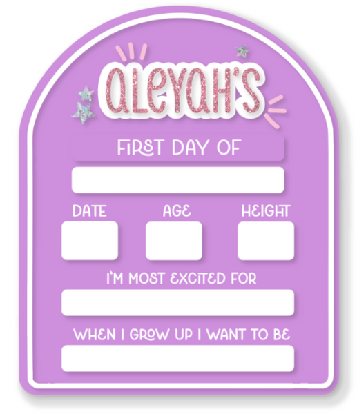 BUBBLEGUM FIRST/LAST DAY OF BOARD