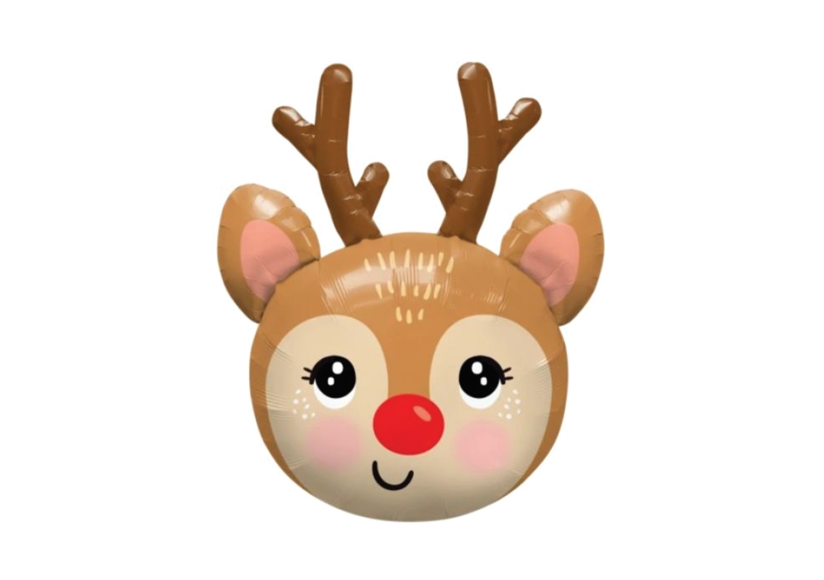 RED NOSE REINDEER | SHAPED FOIL BALLOON