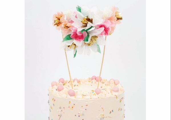 MERI MERI FLOWER CAKE TOPPER