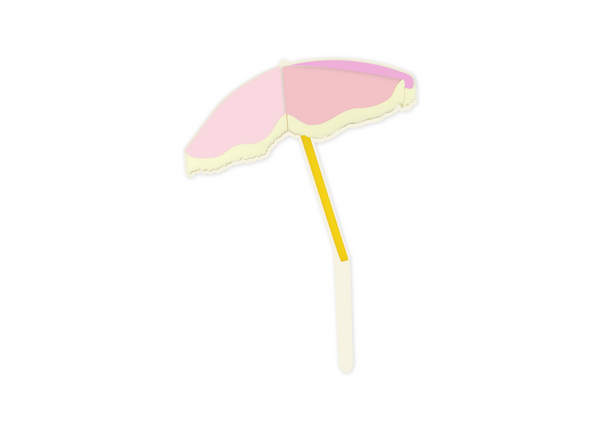 PINK SUMMER TIME - Cake Toppers (sold individually)