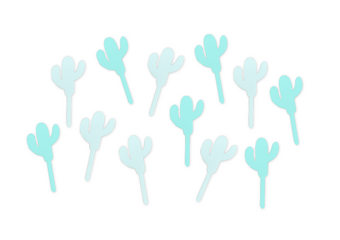 MINTS MINI CACTUS - Cake Toppers (set of 12)